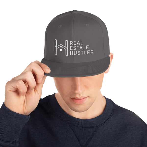 Snapback RE Hustler Flat Bill